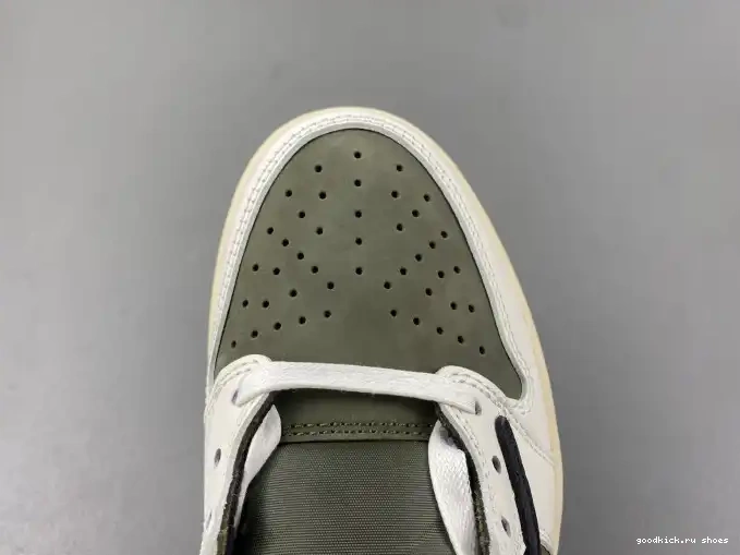 Rep 1 X SCOTT LOW TRAVIS AIR MEDIUM DM7866-200 OLIVE OG JORDAN 0612